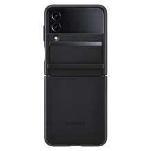 Samsung Zastitna futrola kozna na preklop - Samsung F721 Galaxy Z Flip 4 crna (EF-VF721-LBE).