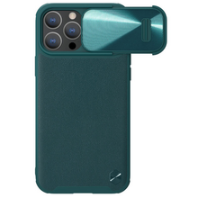 Zastitna futrola Nillkin CamShield Leather S - iPhone 14 Pro Max 6.7 zelena.