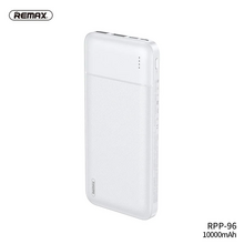 Back Up baterija (univerzalna) prenosiva baterija REMAX Lango RPP-96 2USB 10000mAh bela.