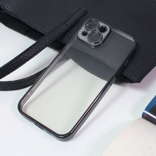Zastitna futrola Silikon Camera Diamond iPhone 14 Plus crna.