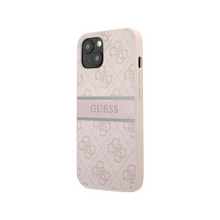 Zastitna futrola Guess Hc PU 4G Stripe - iPhone 14 pink(GUHCP14S4GDPI).