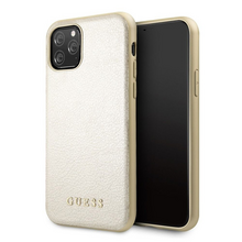 Zastitna futrola Guess Hc PC Iridescent Leather - iPhone 11 Pro zlatna (GUHCN58IGLGO).