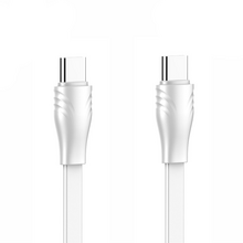Data kabl LDNIO LC131-C 65W Type C na Type C beli 1m.