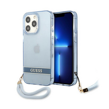 Zastitna futrola Guess Hc PC/TPU Translucent - iPhone 13 Pro plava (GUHCP13LHTSGSB).