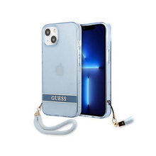 Zastitna futrola Guess Hc PC/TPU Translucent - iPhone 13 Mini plava(GUHCP13SHTSGSB).