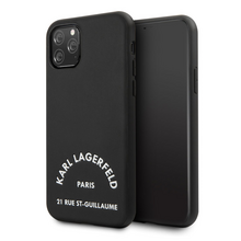 Zastitna futrola Karl Lagerfeld PU Leather ST Guillame - iPhone 11 Pro Max 6.5 crna (KLHCN65NYBK).