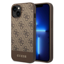 Zastitna futrola Guess Hc PC/TPU 4G Bottom Stripe - iPhone 14 braon (GUHCP14SG4GLBR).