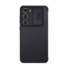 Zastitna futrola Nillkin Qin Pro (plain leather) - Samsung S916B Galaxy S23 Plus crna.