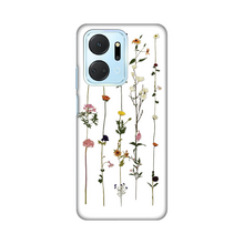 PRINT silikonska futrola skin (ultra tanka) - Huawei Honor X7a Flower.