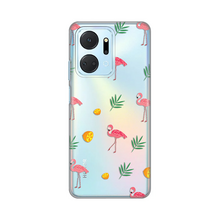 PRINT silikonska futrola skin (ultra tanka) - Huawei Honor X7a Flamingo.