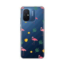 PRINT silikonska futrola skin (ultra tanka) - Xiaomi Redmi 12C Flamingo.