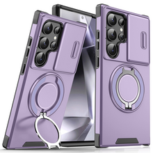Zastitna futrola CamShield Ring stand - Samsung S928B Galaxy S24 Ultra ljubicasta.
