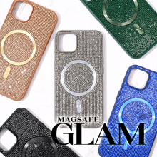 Zastitna futrola - Magsafe Glam za iPhone 13 crna.