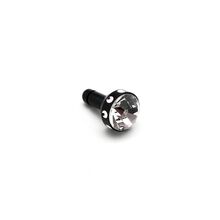 Kapica Slusalica (handsfree) 3,5 mm charm velika crna.