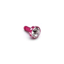 Kapica Slusalica (handsfree) 3,5 mm charm velika pink.