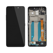 LCD ekran (displej) - Alcatel OT-5099 3V + touchscreen + okvir crni CHO.