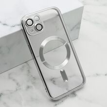 Zastitna futrola CAMERA PROTECT MagSafe - iPhone 13 (6.1) srebrna (MS).
