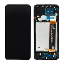 LCD ekran (displej) - Samsung A135 Galaxy A13 4G + touchscreen + okvir crni FULL ORG-SP.