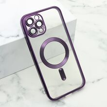 Zastitna futrola CAMERA PROTECT MagSafe - iPhone 12 Pro Max (6.7) ljubicasta (MS).