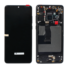 LCD ekran (displej) - Huawei P30+touch screen crni+frame crni.