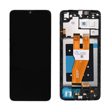 LCD ekran (displej) - Samsung A055 Galaxy A05 + touchscreen + okvir crni FULL ORG-SP.