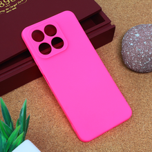 Teracell GIULIETTA silikonska futrola - Huawei Honor X8a mat pink.