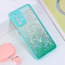 Zastitna futrola okvir Glitter - Samsung A525 Galaxy A52 4G/A526 Galaxy A52 5G/A528B Galaxy A52s 5G zelena.