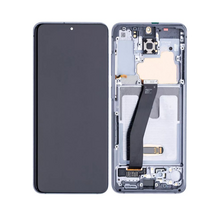 LCD ekran (displej) - Samsung G980F Galaxy S20 + touchscreen WITH okvir crni OLED.
