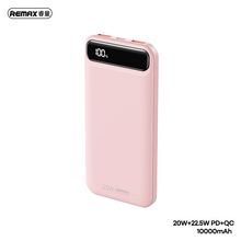 Back Up baterija (univerzalna) prenosiva baterija REMAX Bole Series RPP-520 PD20W+QC22.5W Fast Charging 10000mAh pink.