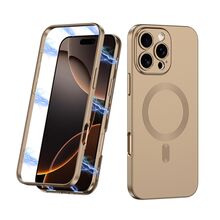 Zastitna futrola 360 COLOR MagSafe - iPhone 16 Pro Max (6.9) zlatna (GKK case) (MS).