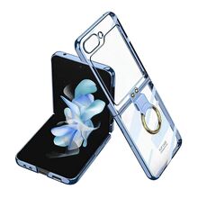 Zastitna futrola RING LINES - Samsung F731B Galaxy Z Flip 5 5G plava (GKK case) (MS).