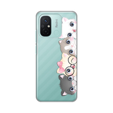 PRINT silikonska futrola skin (ultra tanka) - Xiaomi Redmi 12C Cats.