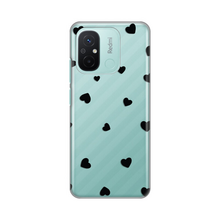 PRINT silikonska futrola skin (ultra tanka) - Xiaomi Redmi 12C Hearts.