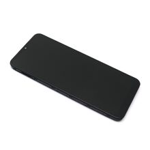 LCD ekran (displej) - Samsung A226 Galaxy A22 5G + Touch screen + okvir APLONG Original Material crni (MS).