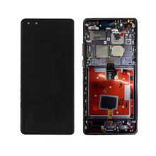 LCD ekran (displej) - Huawei Mate 40 Pro + touchscreen + okvir Crni OEM.