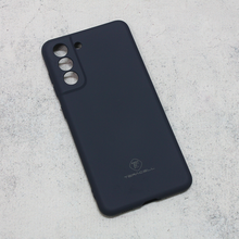 Teracell GIULIETTA silikonska futrola - Samsung G990 Galaxy S21 FE mat tamno plava.