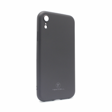 Teracell GIULIETTA silikonska futrola - iPhone XR mat crna.