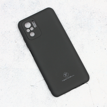 Teracell GIULIETTA silikonska futrola - Xiaomi Redmi Note 10/Redmi Note 10S mat crna.