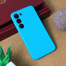 Teracell GIULIETTA silikonska futrola - Samsung S911B Galaxy S23 mat svetlo plava.