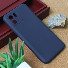 Teracell GIULIETTA silikonska futrola - Xiaomi Redmi A1/Redmi A2 mat tamno plava.