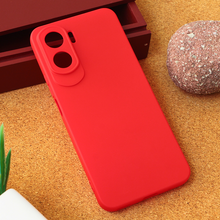Teracell GIULIETTA silikonska futrola - Huawei Honor 90 Lite mat crvena.