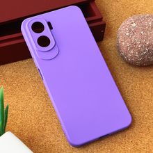 Teracell GIULIETTA silikonska futrola - Huawei Honor 90 Lite mat ljubicasta.