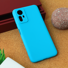 Teracell GIULIETTA silikonska futrola - Xiaomi Redmi Note 12S (EU) mat svetlo plava.