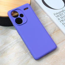 Teracell GIULIETTA silikonska futrola - Xiaomi Redmi Note 13 Pro 4G Plus mat ljubicasta.