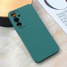 Teracell GIULIETTA silikonska futrola - Samsung A556 Galaxy A55 5G mat zelena.