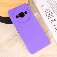 Teracell GIULIETTA silikonska futrola - Xiaomi Redmi A3 mat ljubicasta.