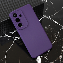 Teracell GIULIETTA silikonska futrola - Samsung S931 Galaxy S25 mat tamno ljubicasta.