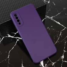 Teracell GIULIETTA silikonska futrola - Samsung A705 Galaxy A70 mat tamno ljubicasta.