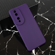 Teracell GIULIETTA silikonska futrola - Huawei Honor 90 mat tamno ljubicasta.