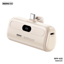 Back Up baterija (univerzalna) prenosiva baterija REMAX Capsule series RPP-632 2A Type C 5000mAh bela.
